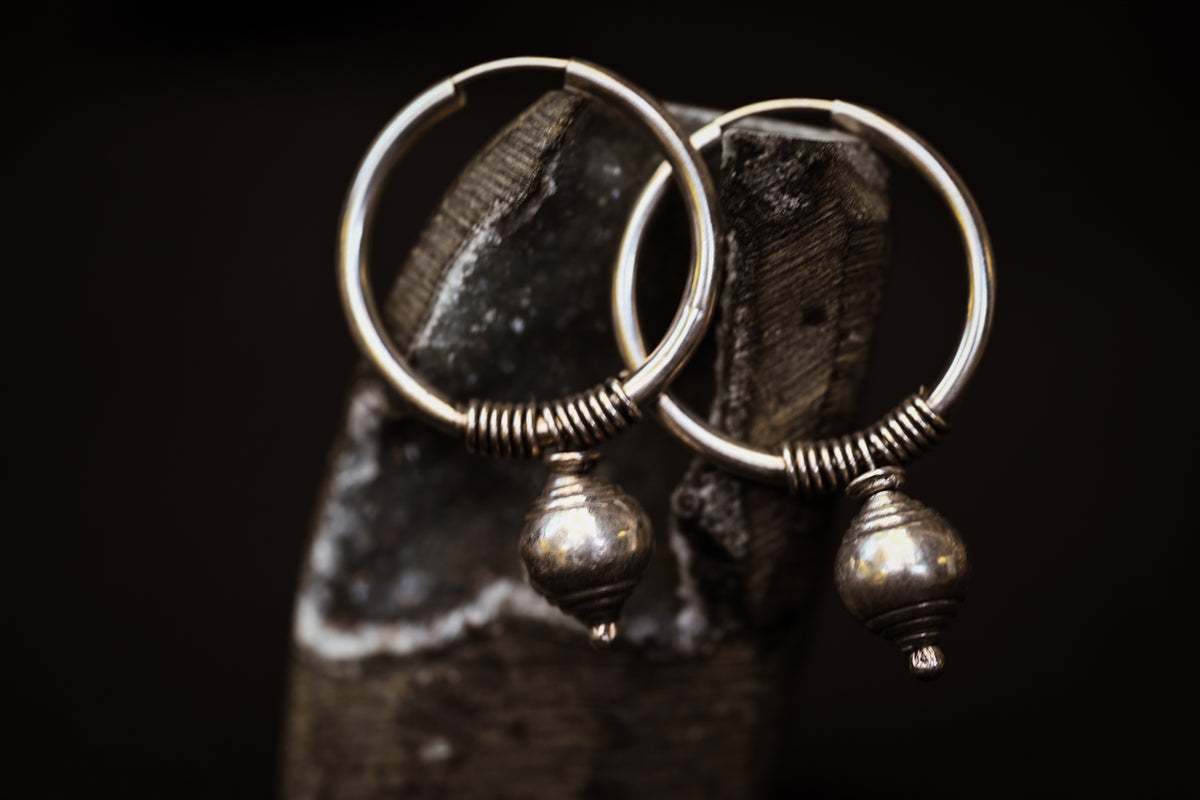Pendientes Old Silver India!