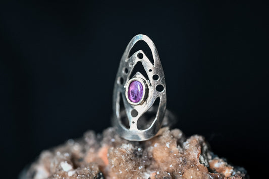 Anillo Templo Zafiro