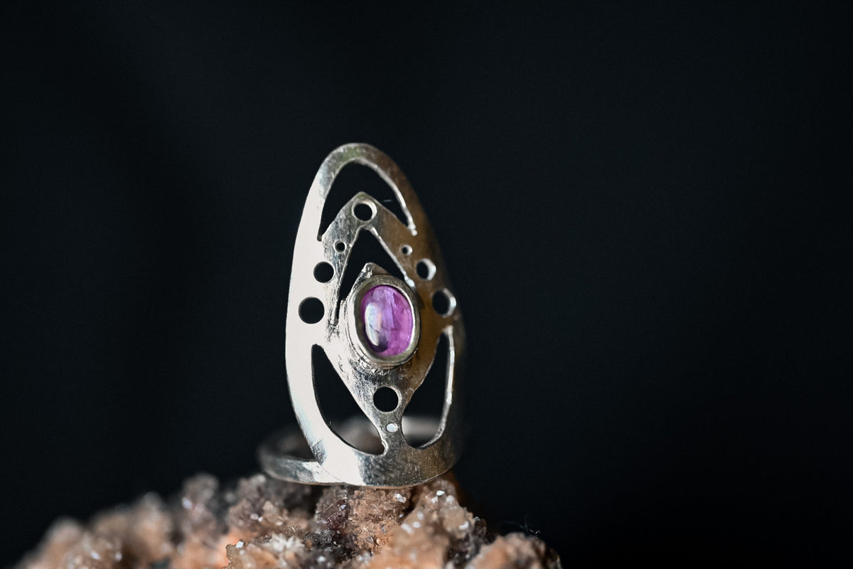 Anillo Templo Zafiro