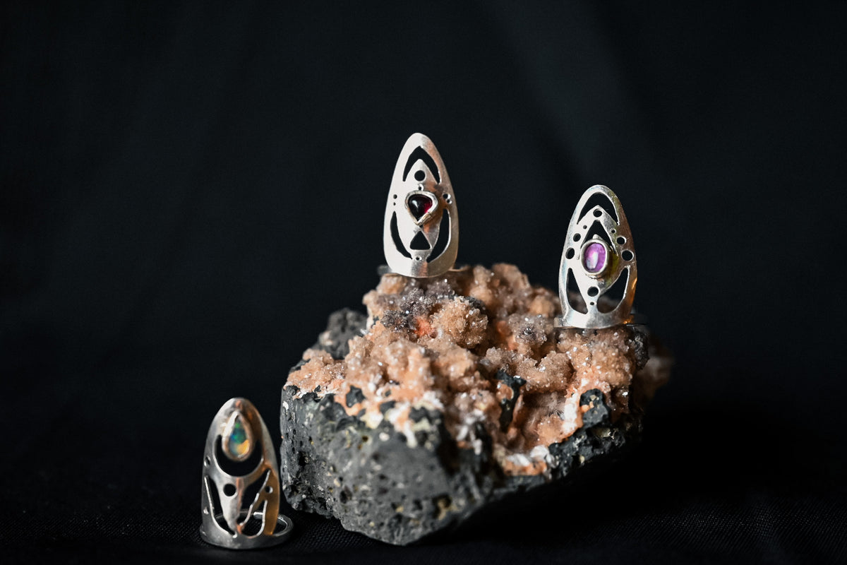 Anillo Templo Zafiro