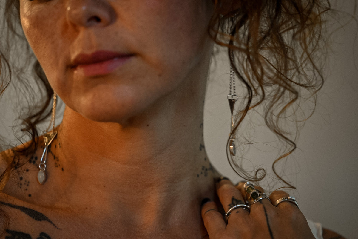 Pendientes Piedra de Luna