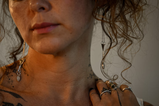 Pendientes Piedra de Luna