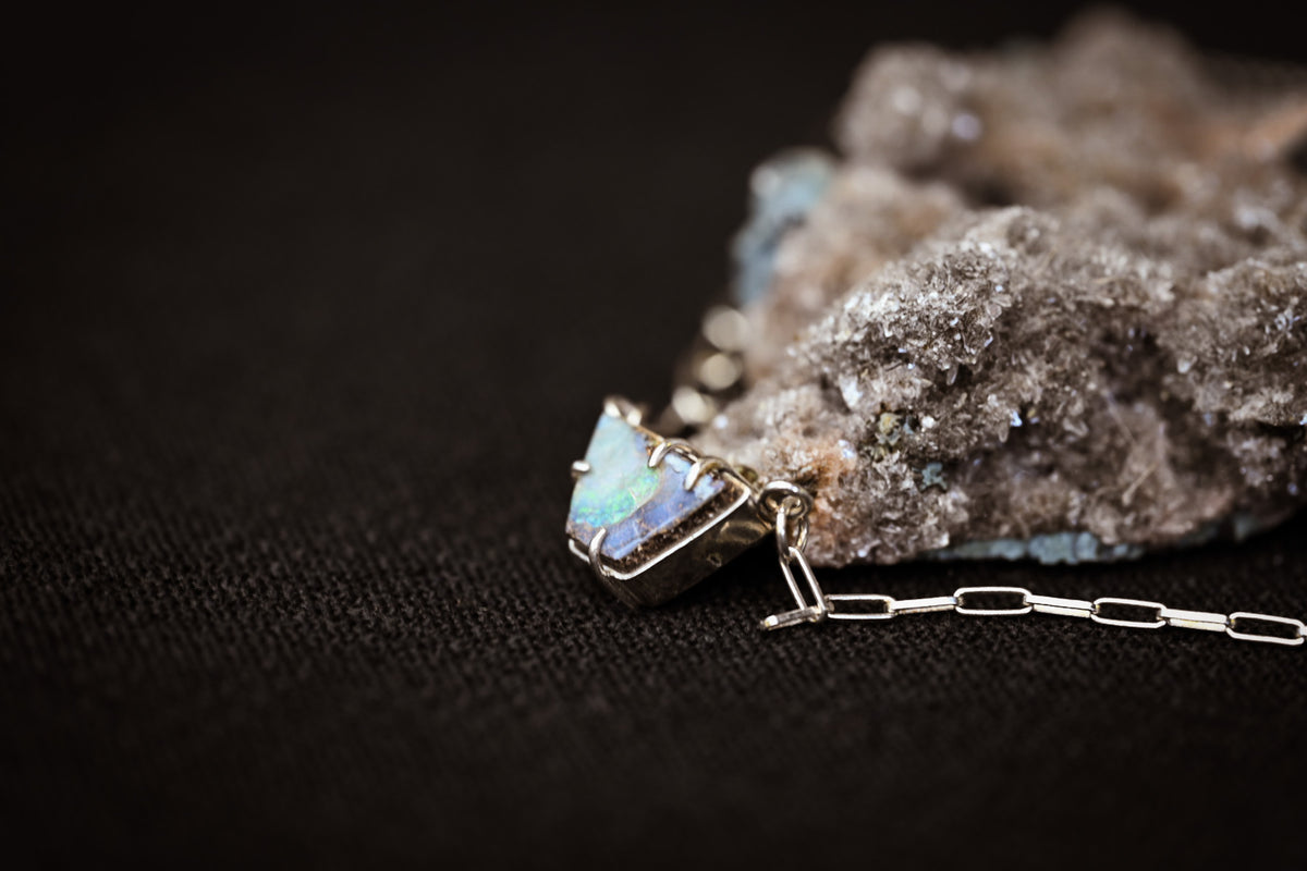 Choker Opalo de Australia