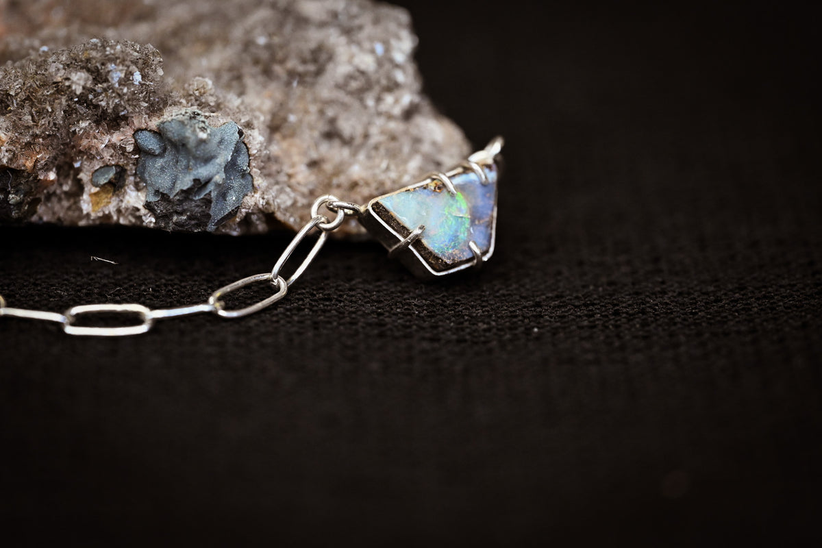 Choker Opalo de Australia
