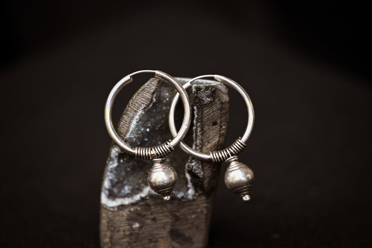 Pendientes Old Silver India!