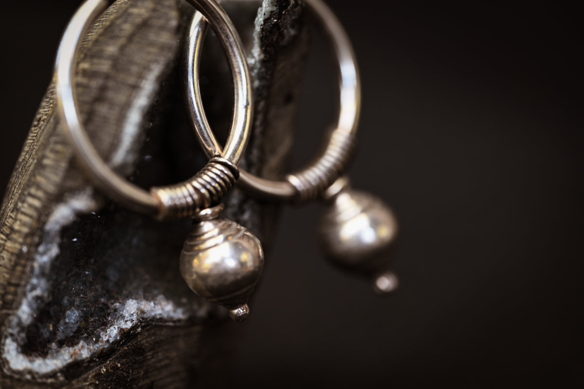 Pendientes Old Silver India!